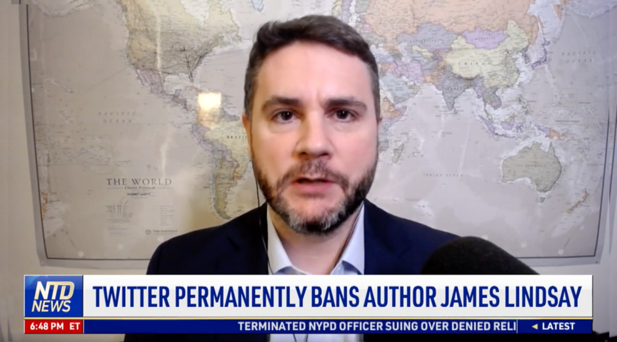 Twitter Permanently Bans Author James Lindsay
