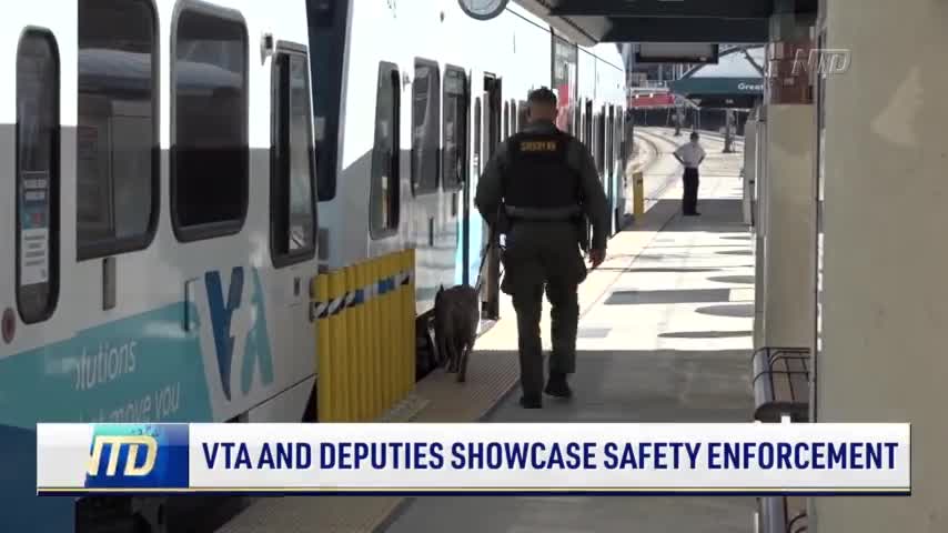 VTA and Deputies Showcase Safety Enforcement
