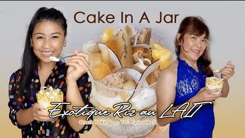 Exotic Rice Pudding(Exotique Riz Au Lait / Healthy No Bake Cake / Cake in a canCBOY Ep. 6