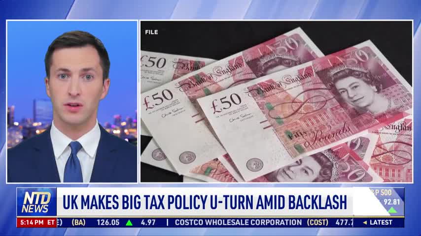 UK Makes Big Tax Policy U-Turn Amid Backlash