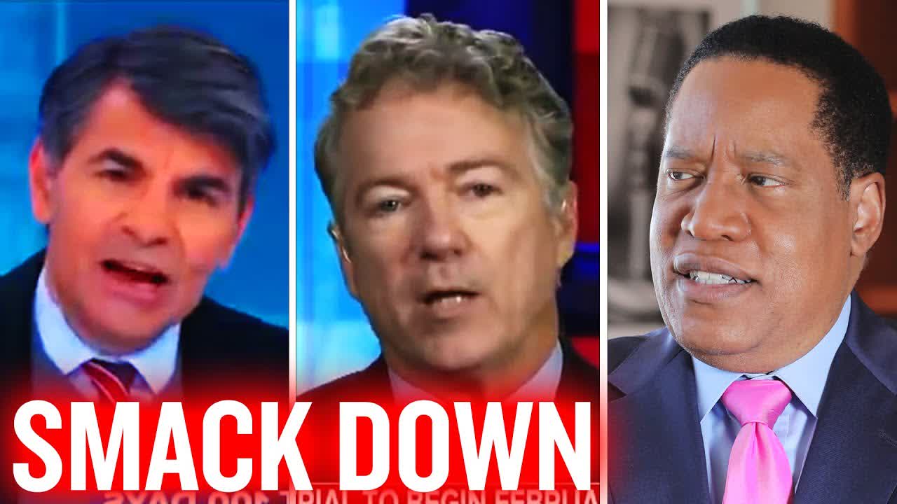 Rand Paul Smacks Down George Stephanopoulous And The Liberal Media  | Larry Elder