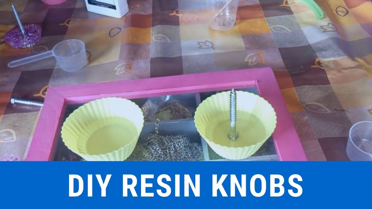 DIY Resin Knobs