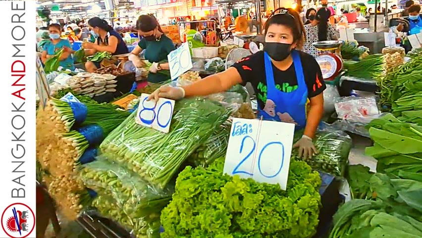Want A VIRTUAL Fresh Market Tour In BANGKOK? Just Click...