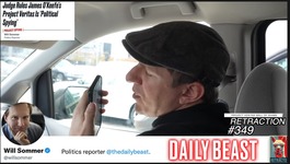 RETRACTO 349  Daily Beast's Will Sommer RETRACTS headline ‘Judge Rules Veritas is Political Spying’