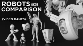 Video game ROBOTS | 3D Comparison