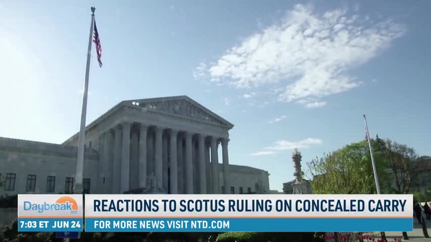 Reactions to SCOTUS Ruling on Concealed Carry