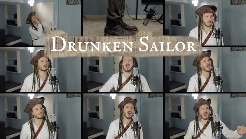 Drunken Sailor Sea Shanty (ACAPELLA) - Jared Halley