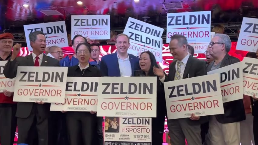 纽约华人社区支持共和党候选人李修顿（Lee Zeldin）竞选纽约州长，详细 ：https://www.ganjing.com/video/1fclfdabps56zlDwrNTuxy86F15v1c