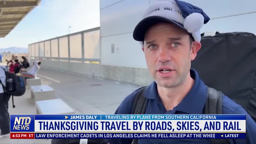 Thanksgiving Travel by Roads, Skies, and Rails