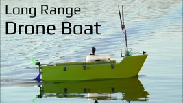 Long Range Autonomous Drone Boat - Build and Tuning