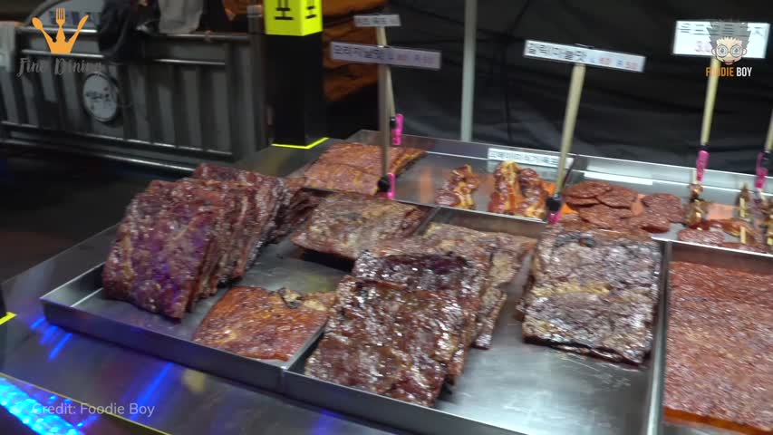 Dried Beef - Korean Street Food
