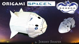 Origami SpaceX Dragon 2 Endeavour