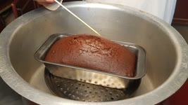 CHOCOLATE CAKE | Plain Chocolate Cake without Oven (subtitles)