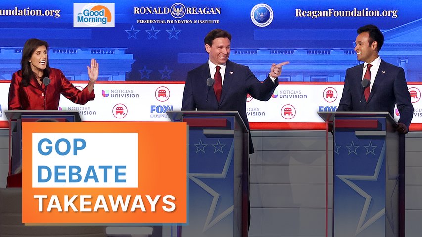 Reactions From 2024 GOP Presidential Debate Spin Room; Partial Government Shutdown Just Days Away
