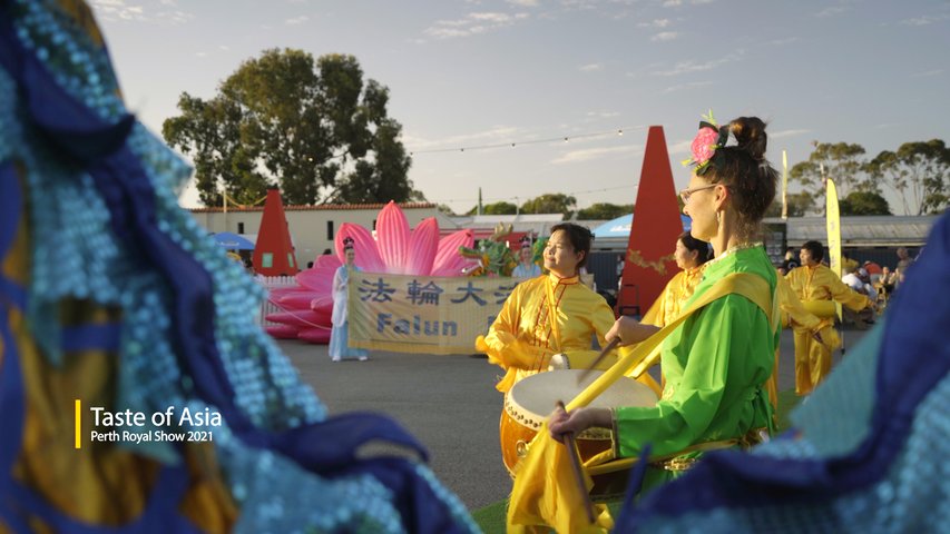 Waist Drum and Dragon Performances at the Perth Royal Show 2021