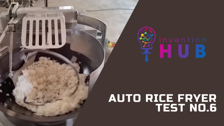 Auto rice fryer test no.6