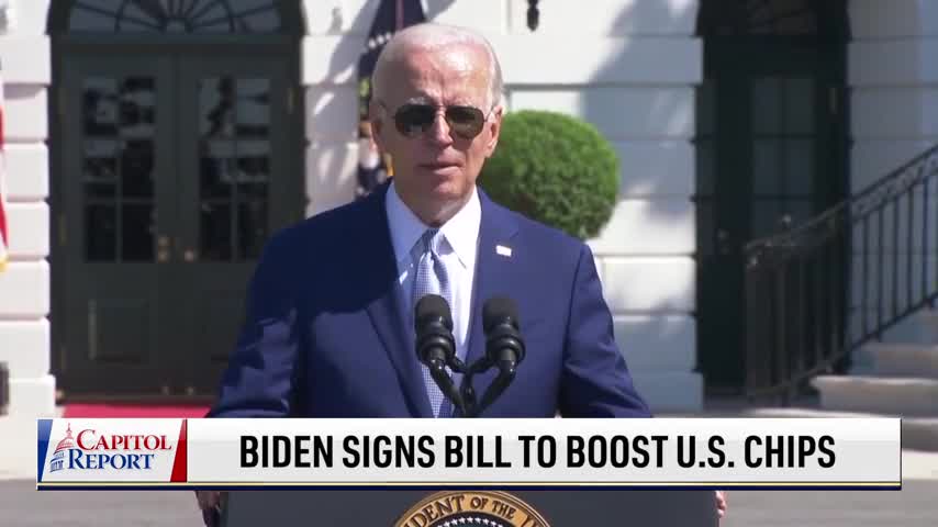 Biden Signs $280 Billion Semiconductor Bill