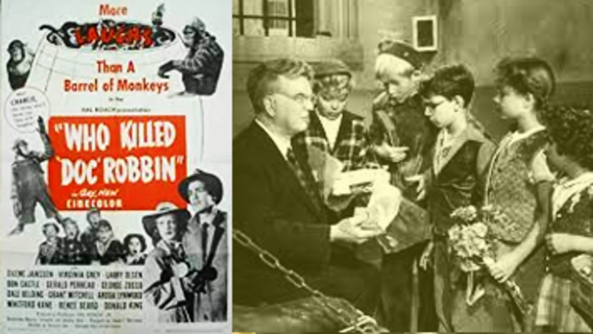 Who Killed Doc Robbin  1948  Larry Olsen  Eilene Janssen  Horror  Comedy  Full Movie