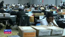 LIVE: Vote Counting Begins in Detroit’s Huntington Place Convention Center