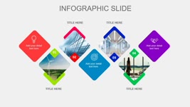 4 Options Infographic Slide in PowerPoint