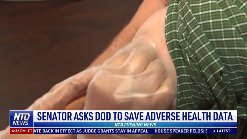 Senator Asks Defense Department to Save Adverse Health Data