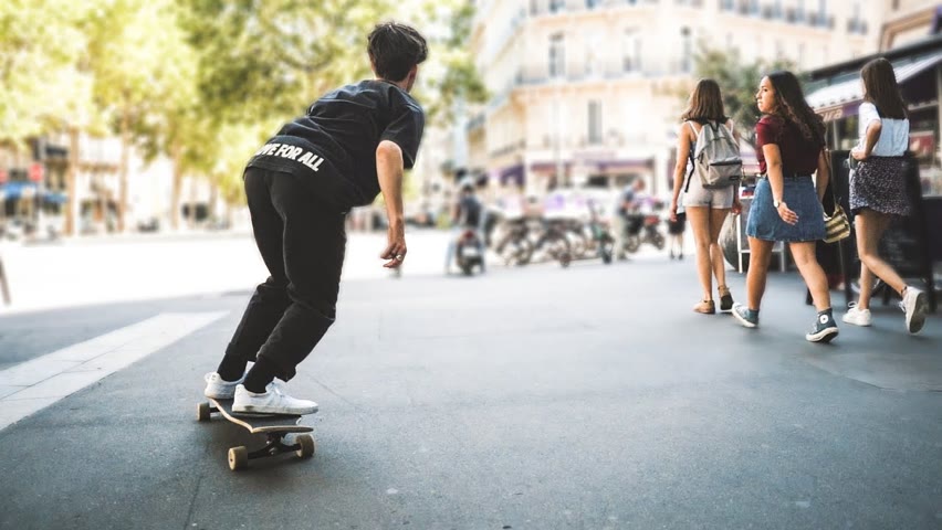 PARIS MEMORIES | Longboard Dance x Freestyle, Travel Video