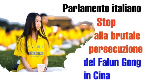 NTD Italia: Roma Parlamento italiano_ I praticanti del Falun Gong chiedono la fine della persecuzione in Cina