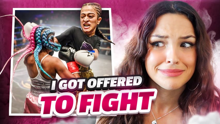 REACTING TO THE FIRST FEMALE FIGHT *why i didnt fight*