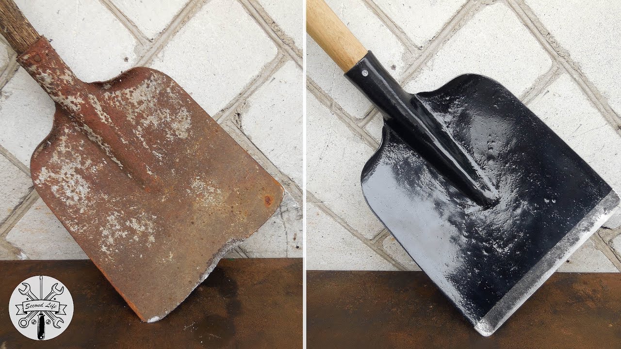 Second life of the old shovel ◃ ║ ▹ Вторая жизнь старой лопаты 