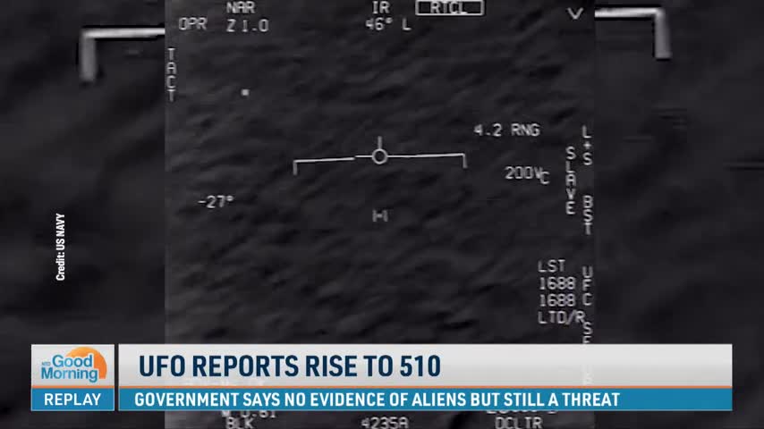 US Received More Than 500 UFO Reports, Many Cases 'Unresolved'