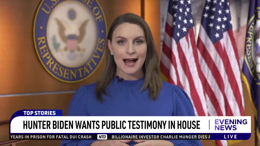 Hunter Biden Wants Public Testimony in House