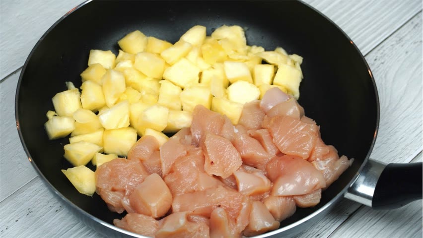 A CRAZY recipe with 1 PINEAPPLE and one chicken BREAST - BRILLIANT idea for Chicken Teriyaki