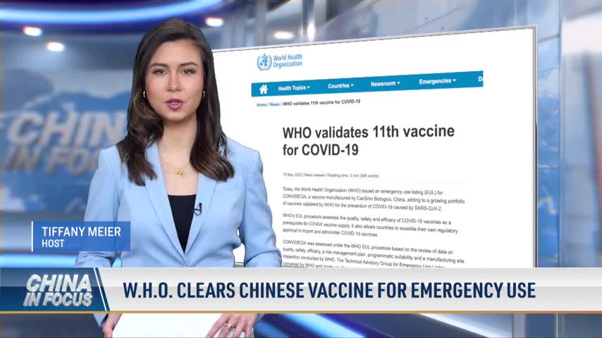 WHO Clears Chinese Vaccine For Emergency Use