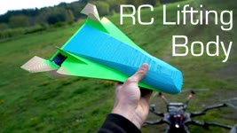 3D Printed RC Lifting Body Aircraft? - RCTESTFLIGHT