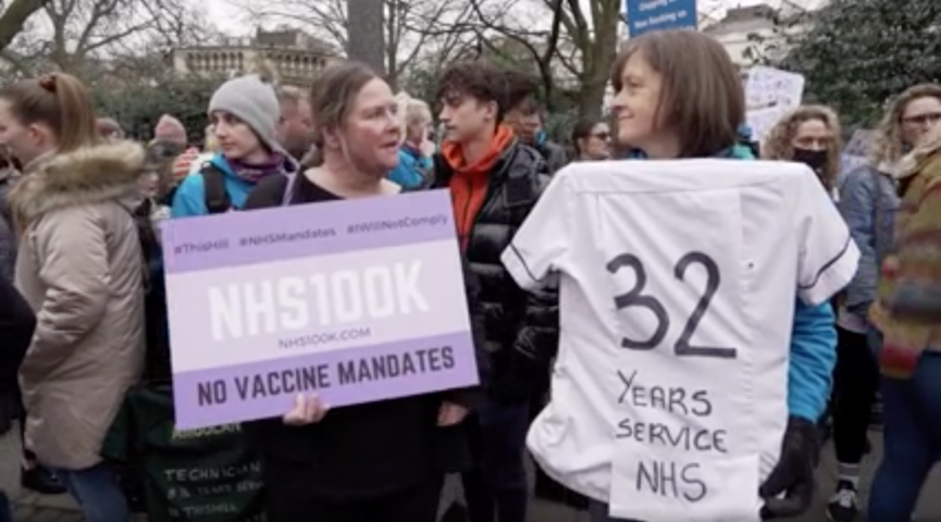 Vaccine Mandates for NHS Staff: Legal Challenge Launched