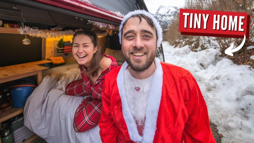 Off-Grid Christmas in a Campervan | Winter Vanlife Austria