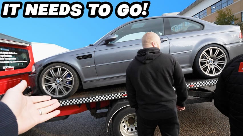 MY 20 YEAR OLD E46 M3 IS RECOVERED BACK FROM THE NÜRBURGRING!