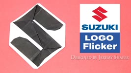 Origami Suzuki Logo Flicker