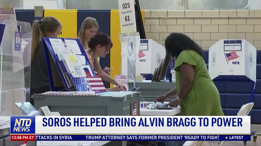 Soros Helped Bring Alvin Bragg to Power
