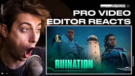 Video Editor Reacts to Ruination | Season 2021 Cinematic - League of Legends