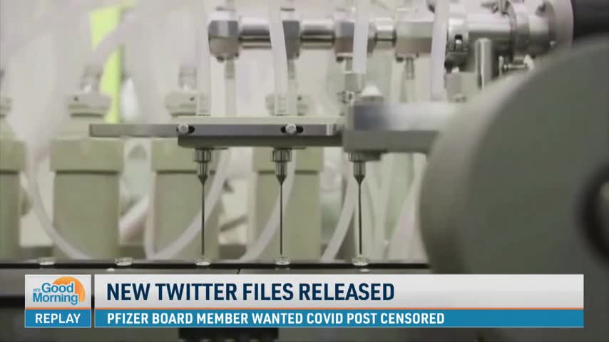 Pfizer Board Member Responds After Emails Show He Pressured Twitter to Censor
