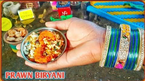 Miniature Prawn Biryani _ Prawn Ricipe _Tiny foodkey