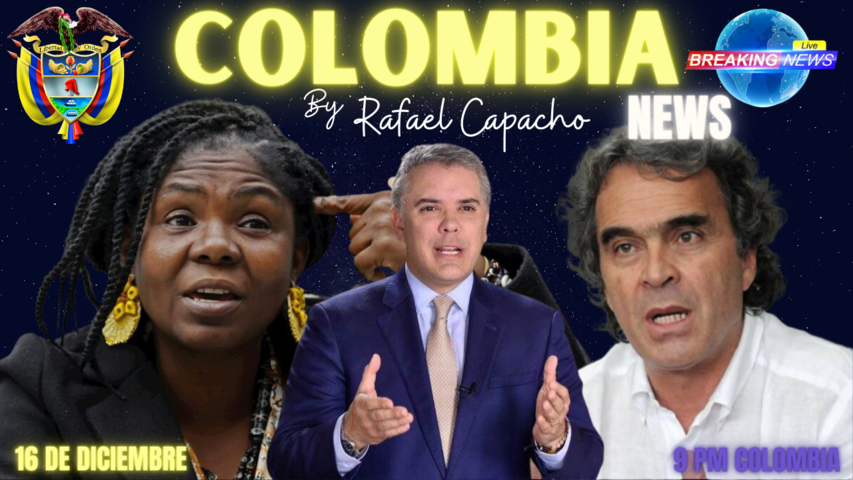 🔴EN VIVO: PRINCIPALES NOTICIAS DE COLOMBIA 16 DE DICIEMBRE DE 2021.