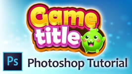 How Create Game Title | Photoshop Tutorial