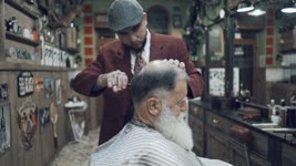 ASMR - Santa Claus Haircut - RELAXING - Christmas Magic Spirit - Old School BarberShop - Scissor Cut