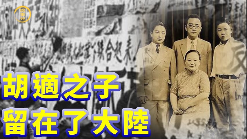 胡適之子胡思杜孤身留在大陸。1949年在香港《大公報》刊登了他表示和父親胡適劃清界限的文章《對我的父親——胡適的批判》。1957年9月他在唐山上吊自殺身亡，時年36歲……