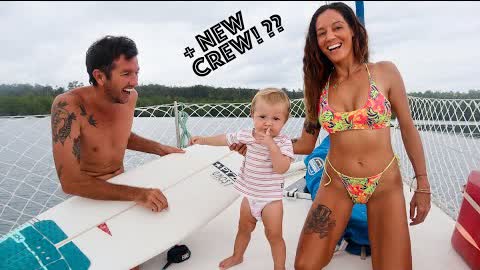 LIVING OFF-GRID ON OUR 40ft SAILBOAT. The Ultimate Seclusion... 🏄‍♂️ ... Ep 255