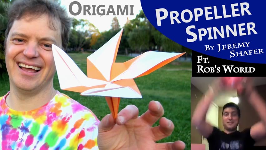 Origami Propeller Spinner
