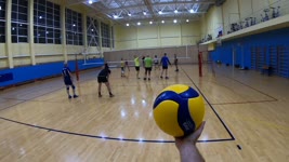 Волейбол от первого лица | Сломали камеру | (POV) | FIRST PERSON GAME | episode 19