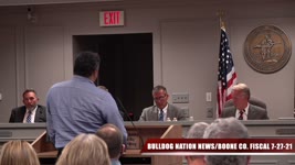 Boone Co Fiscal Court Hearing July 27, 2021/Bulldog Nation News
